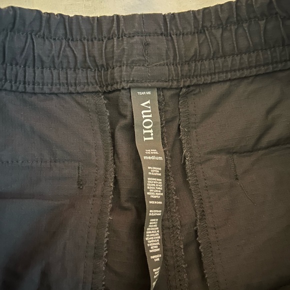 Vuori Charcoal Grey Athletic Women's Shorts - Picture 2 of 4